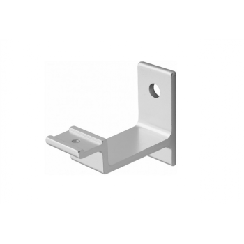Trapleuninghouder vlak modern aluminium beton-steen