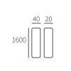 Statief Allux 1003 zwart