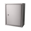 Post inbouwkast Stoer RVS 165mm
