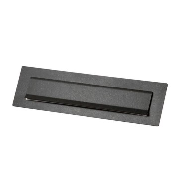 Briefplaat Stoer! Antraciet 340x95mm