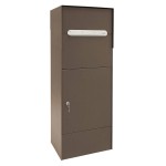 Pakketkast Stoer corten staal look