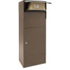 Pakketkast Stoer corten staal look
