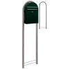 Brievenbus Bobi Classic Zwartgroen + statief