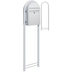 Brievenbus Bobi Classic Wit + statief