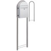 Brievenbus Bobi Classic Wit + statief