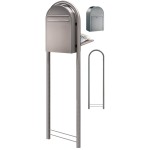 Brievenbus Bobi Classic Back RVS + statief