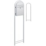 Brievenbus Bobi Classic S Wit + statief