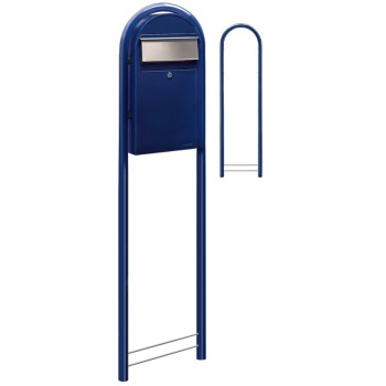 Brievenbus Bobi Grande S Donkerblauw + statief