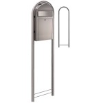 Brievenbus Bobi Grande S RVS + statief