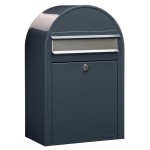 Brievenbus Bobi Classic Grijs / RVS