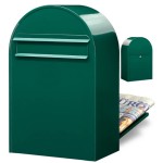 Brievenbus Bobi Classic Back Donkergroen