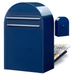 Brievenbus Bobi Classic Back Donkerblauw