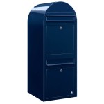 Brievenbus Bobi Duo Donkerblauw