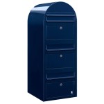 Brievenbus Bobi Trio Donkerblauw