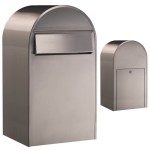 Brievenbus Bobi Grande Back RVS
