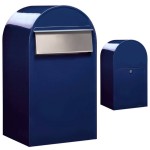 Brievenbus Bobi Grande Back Donkerblauw