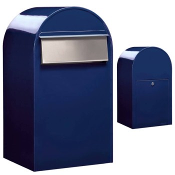 Brievenbus Bobi Grande Back Donkerblauw
