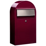Brievenbus Bobi Grande S Bordeauxrood