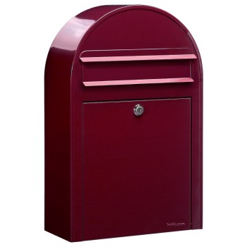 Brievenbus Bobi Classic S Bordeauxrood