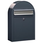 Brievenbus Bobi Classic S Grijs / RVS