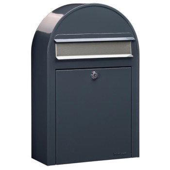 Brievenbus Bobi Classic S Grijs / RVS