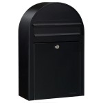 Brievenbus Bobi Classic S Zwart structuur