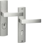 Veiligheidsset Cube Alu achterdeur KT op schild