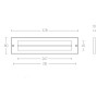 Complete voordeurset Egina Basic mat RVS 