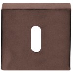 Sleutelplaatje D10V brons