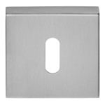 Sleutelplaatje D10V mat RVS