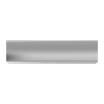 Tochtklep met borstel RVS ASG 304