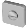 Toiletgarnituur 52mm Quadro mat-chroom