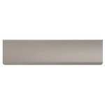 Tochtklep met borstel White Pearl BIOV