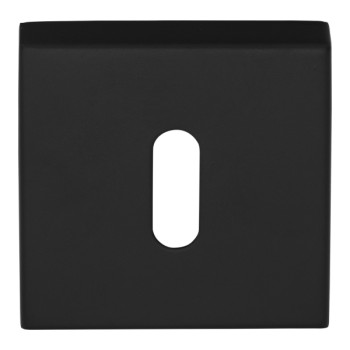 Sleutelplaatje Basic BSQN53 mat zwart