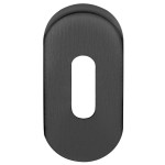 Sleutelplaatje LBN32 ovaal PVD gunmetal