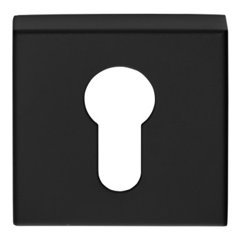 Cilinderplaatje Basic BSQY53 mat zwart
