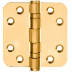 Kogellager scharnier LBSA7676 afgerond PVD mat goud