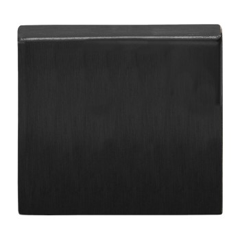 Blindplaatje Basic BSQN53 gunmetal PVD