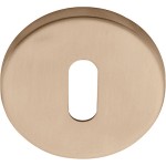 Sleutelplaatje D6 licht brons