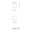 Meterkastknop Timeless MRK50 mat nikkel