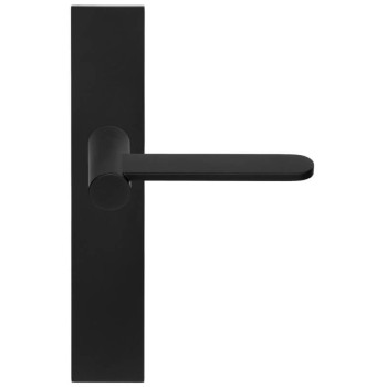 Deurkruk schild Tense BB102P236 mat zwart