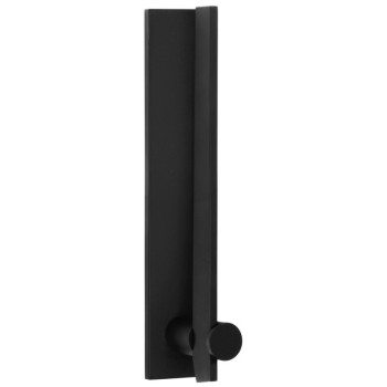 Deurkruk op schild Tense BB104G mat zwart