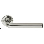 Deurkruk Timeless 1921MRR38 rond rozet glans nikkel 