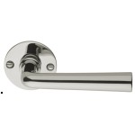 Deurkruk Timeless 1925MRR38 rond rozet glans nikkel
