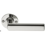 Deurkruk Timeless 1929MRR38 rond rozet glans nikkel
