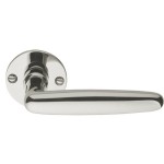 Deurkruk Timeless 1938MRR38 rond rozet glans nikkel