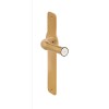 Deurkruk schild Nour EV100P210SFC mat goud
