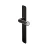 Deurkruk schild Nour EV101P211SFC mat zwart