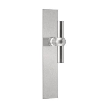 Deurkruk schild Ferrovia FVT110P236 mat RVS