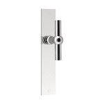 Deurkruk schild Ferrovia FVT125P236 gepolijst RVS